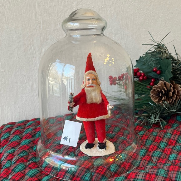 Vintage Belsnickel Santa Claus Standing Figure on Base St. Nicholas MadeJapan #1 - Picture 13 of 13